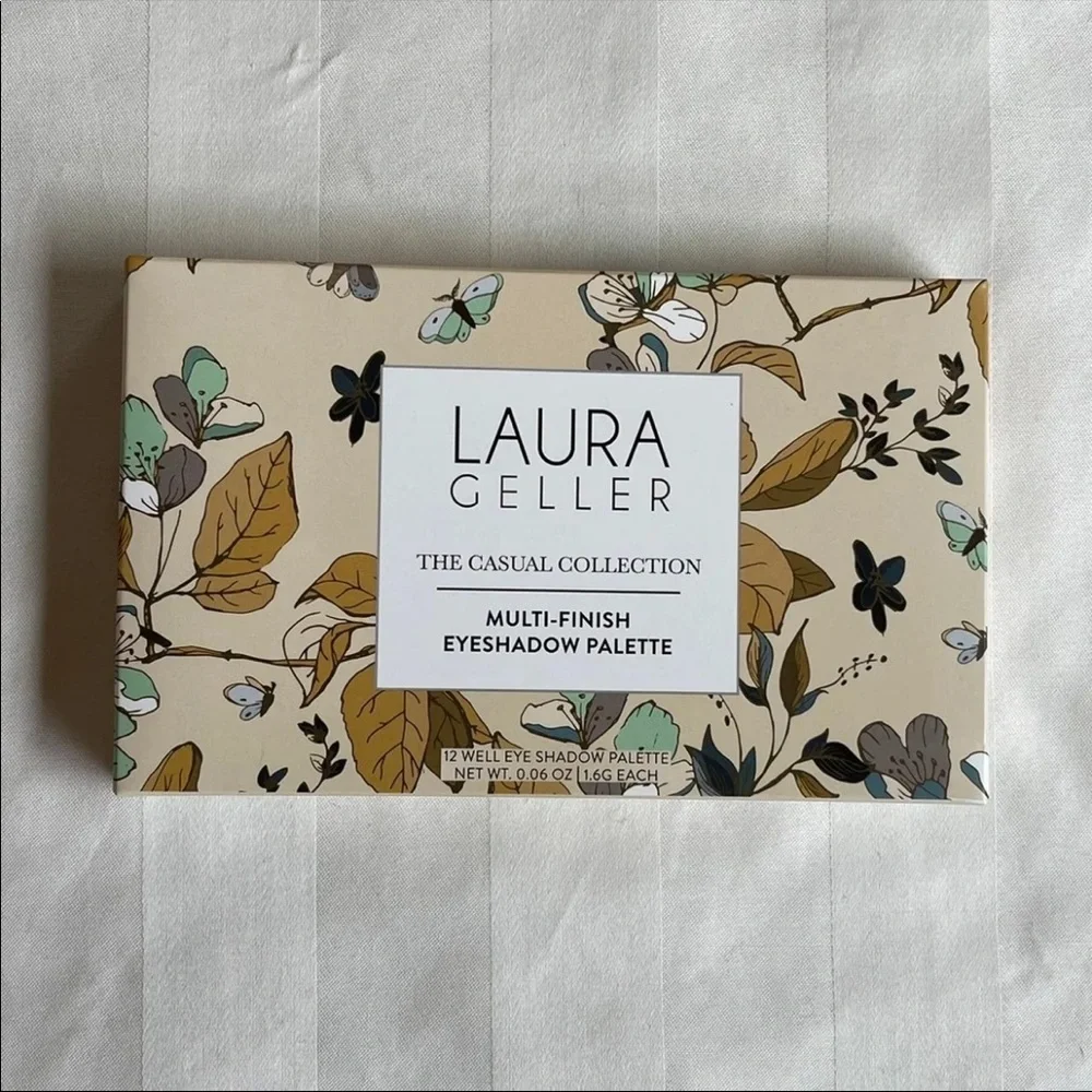 🌿 LAURA GELLER The Casual Collection Multi-Finish Eyeshadow Palette